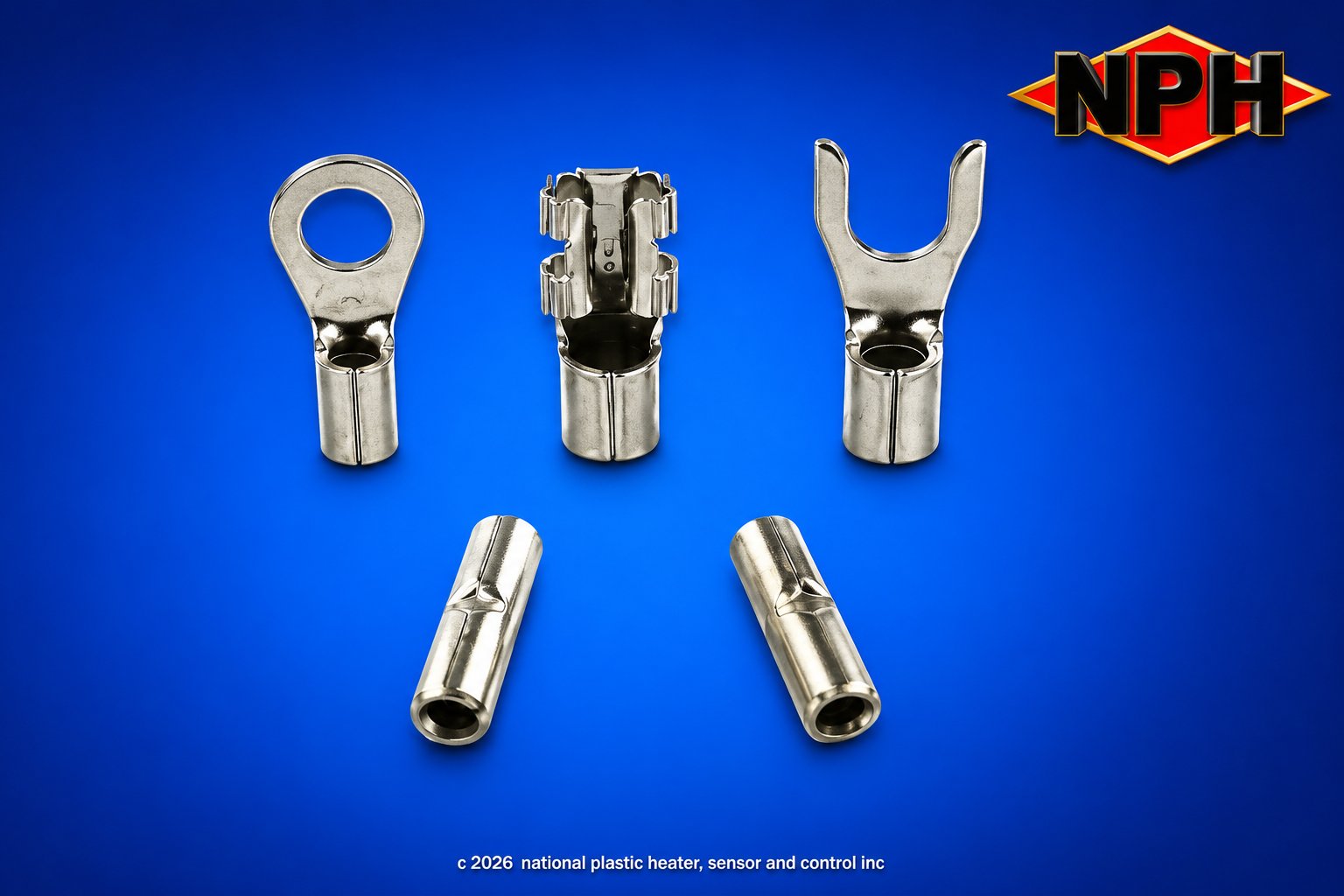 High Temp., Spade & Butt Connectors